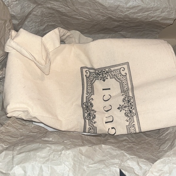 Gucci platform slide size 39 size 8 women’s use tan brown and burgundy - Picture 3 of 16